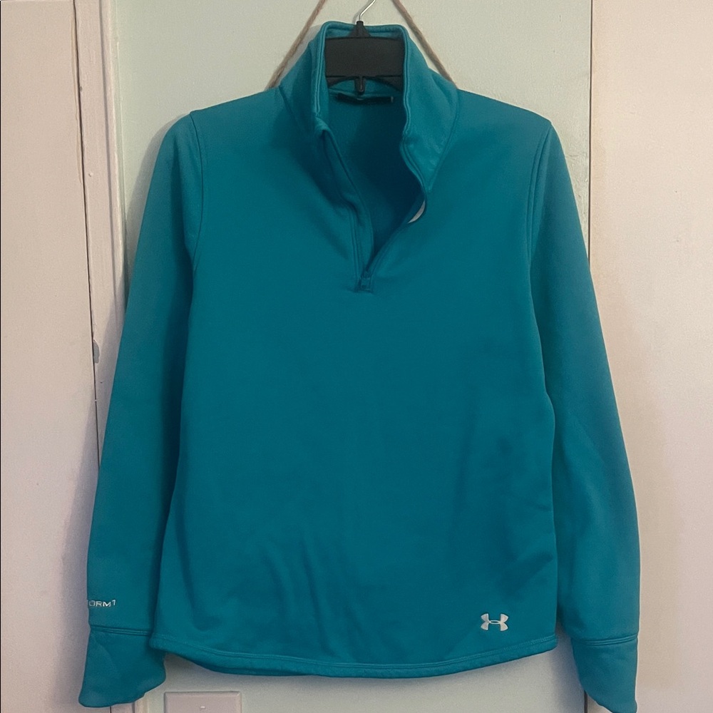 Under Armour Blue Quarter-Zip Pullover